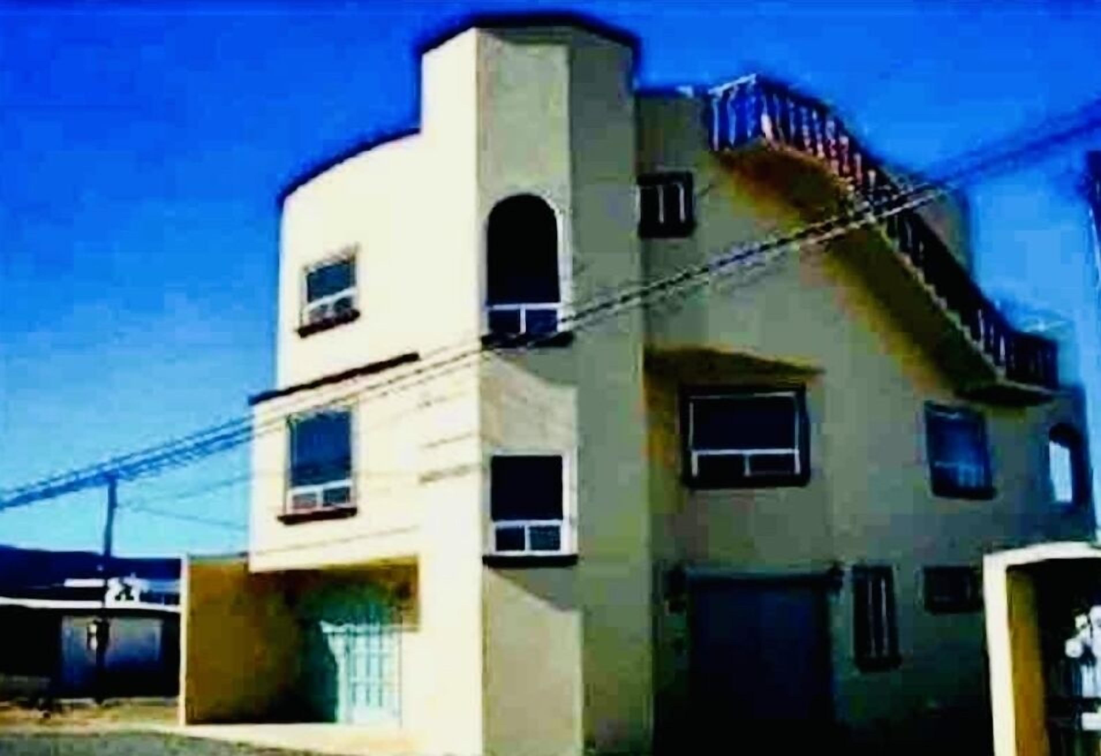 Mexican beach house on a penensula near la Bufadora Baja Mexico 