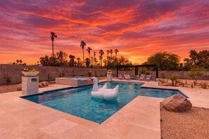 Beheizter Pool