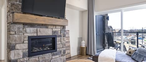 Smart TV, chimenea, Netflix y servicios de streaming
