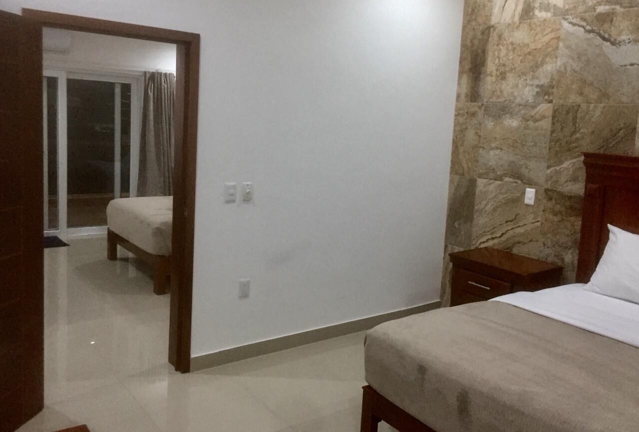 Hotel Room #1, 2 Queen Beds, Private Bath, Pool & Spa with Hidromassage