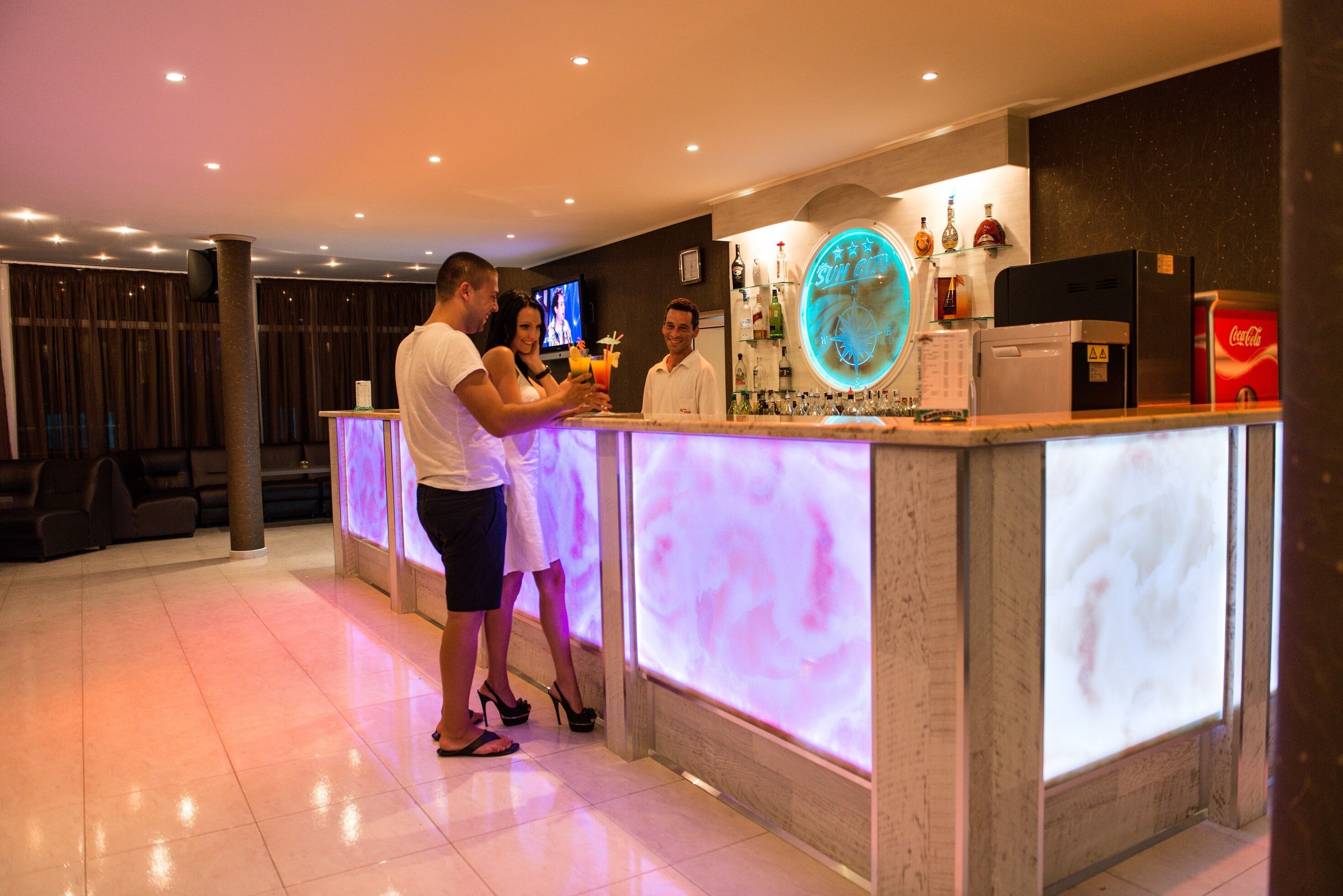 Bar (in der Unterkunft)