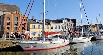 DEB 041 Ferienwohnung mit Terrasse am Kurpark Altefähr - DEB 041 Ferienwohnung