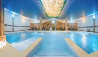 Un sauna, masajes