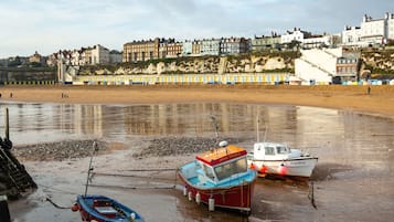 Beach nearby, beach towels