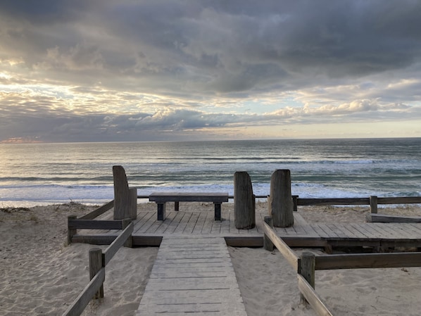 Beach nearby