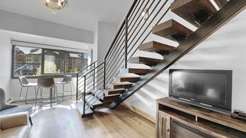 Condo, 1 Bedroom | Living area | TV