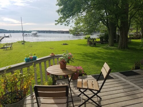 Bemus Point Lake Front Cottage with Dock