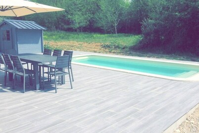 Chalet Bois Piscine Individuelle Dordogne