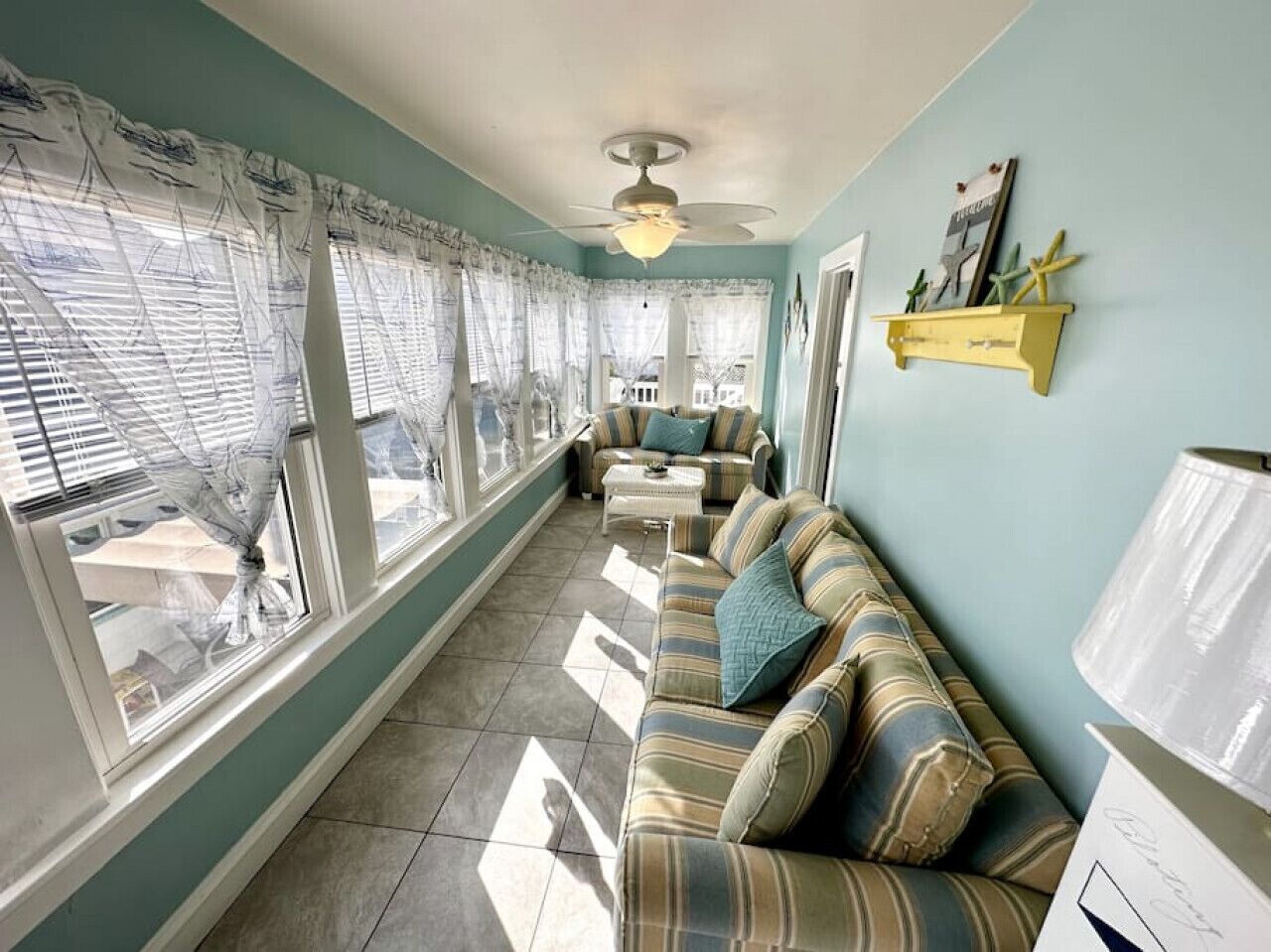 Sun-Drenched 2BR Apt in Wildwood Crest w/ 2 Patios, BBQ