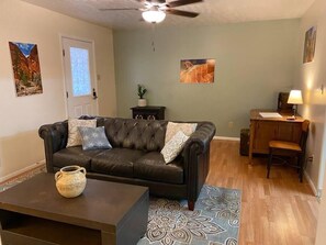 Smart TV, ping pong, books