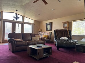 Smart TV, ping pong, books