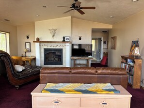 Smart TV, ping pong, books