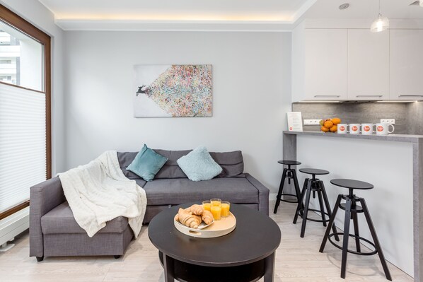 Living area - Mokotów Residence (Warsaw)