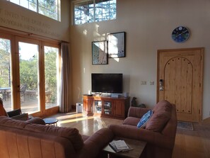 Smart TV, video games, DVD player, books