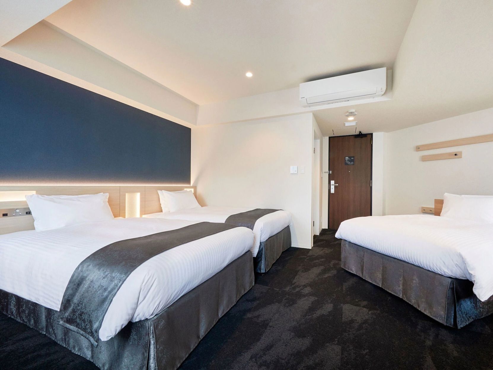 Down comforters, in-room safe, desk, free WiFi