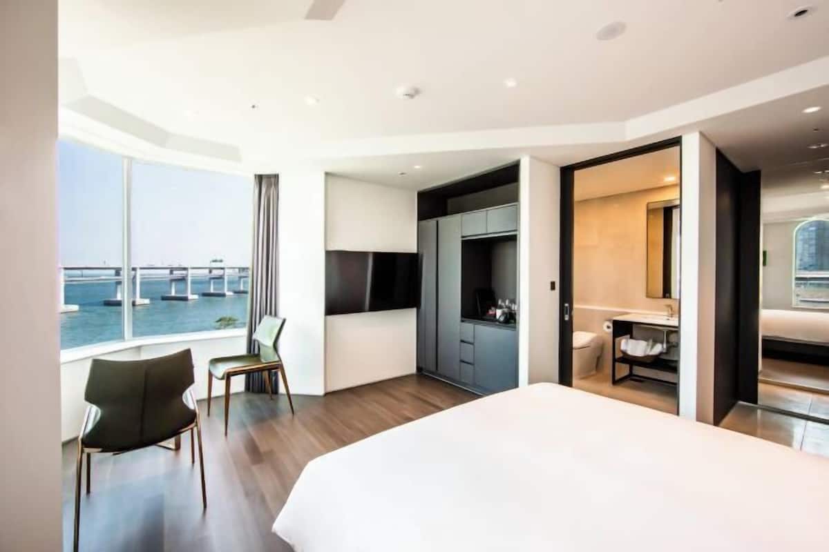 1 quarto, edredons de pluma, cortinas blackout, quartos à prova de som