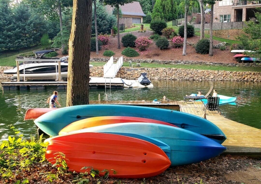 NEW! Waterfront Lake Norman -Hot tub, dock, kayaks, paddleboards