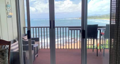 Stunning Oceanfront Kauai Condo for Two!
