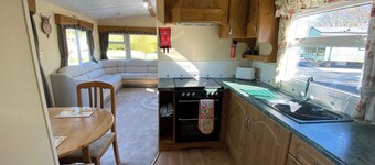 Caravan - Sleeps 4 - Pet friendly - Parking