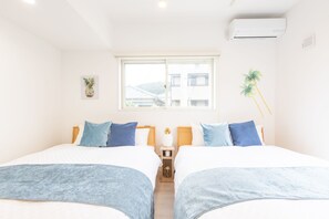 Basic-Villa | 3 Schlafzimmer, individuell eingerichtet, Verdunkelungsvorhänge