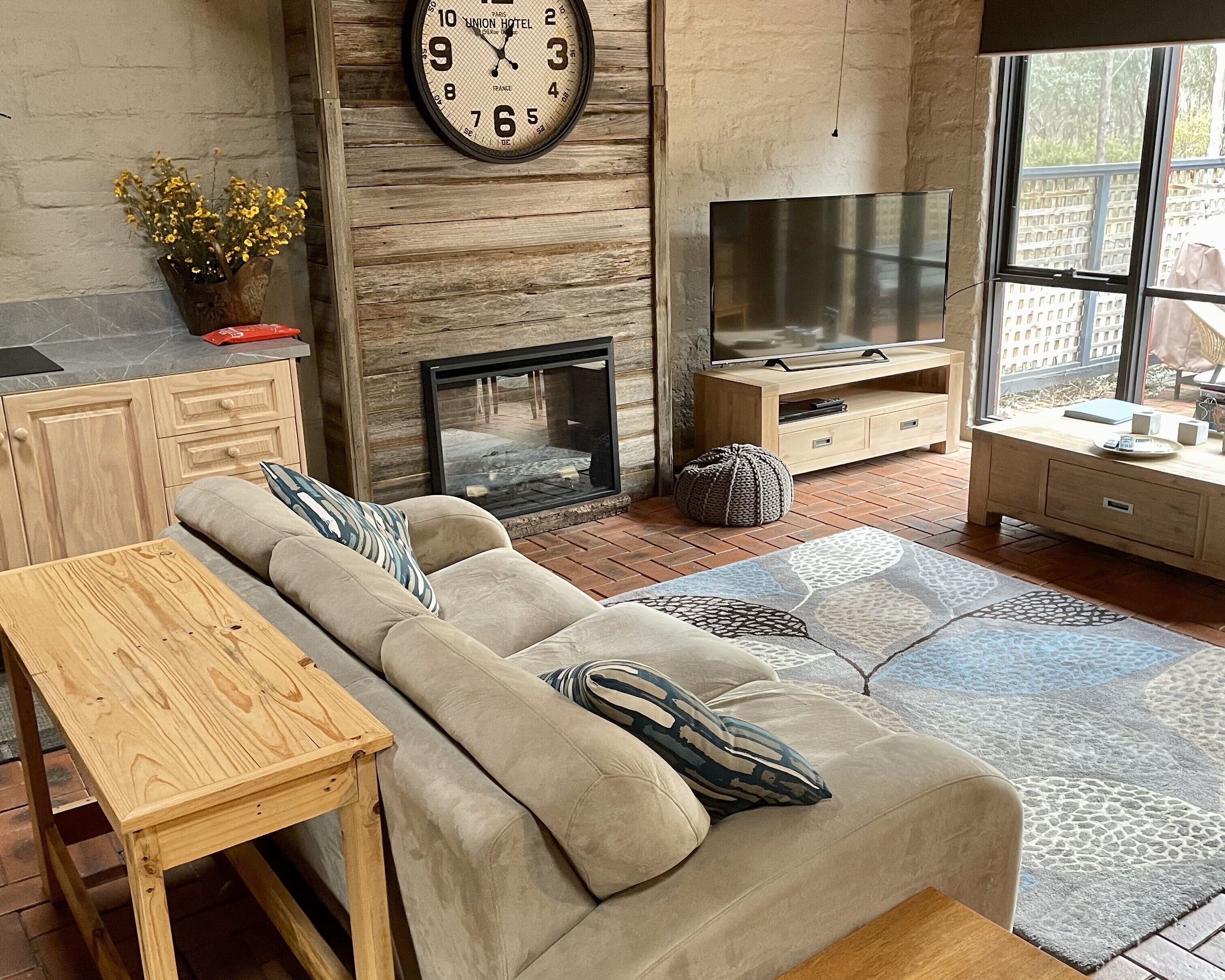 The Studio under the gum tree. 