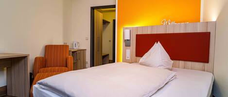 Allergikerbettwaren, Zimmersafe, Schreibtisch