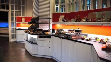 Gratis frukostbuffé varje dag