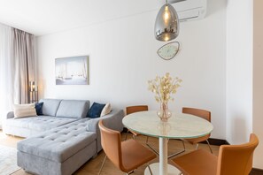 Deluxe appartement | 1 slaapkamer, een laptopwerkplek, verduisterende gordijnen
