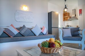 Villa, 2 camere da letto, fumatori, balcone | Area soggiorno