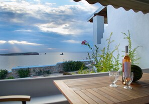 Villa, 2 Bedrooms, Smoking, Balcony | Balcony - Holiday Sunset Villa Above the Beach (Paros)