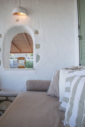 Villa, 2 Bedrooms, Smoking, Balcony | 2 bedrooms - Holiday Sunset Villa Above the Beach (Paros)