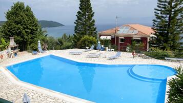 Room, 1 Bedroom, Balcony | Pool | Outdoor pool