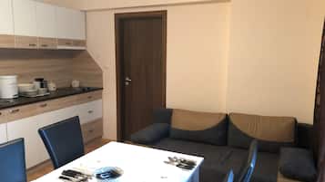 Apartment, 1 Bedroom, Smoking | Living area | TV