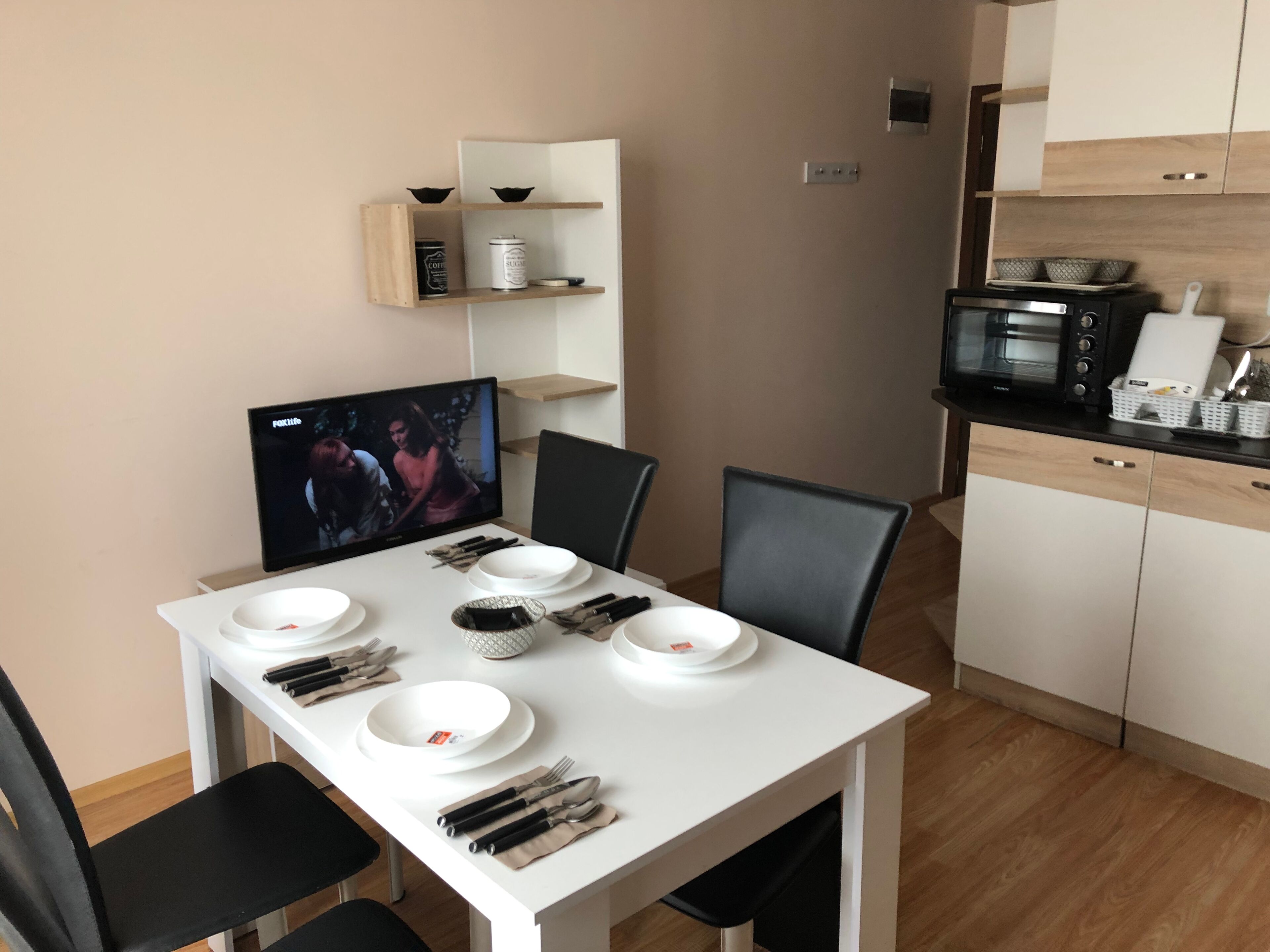公寓, 1 間臥室, 吸煙房 | 用餐區