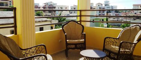 Apartment, 1 Bedroom, Balcony, City View | Balcony