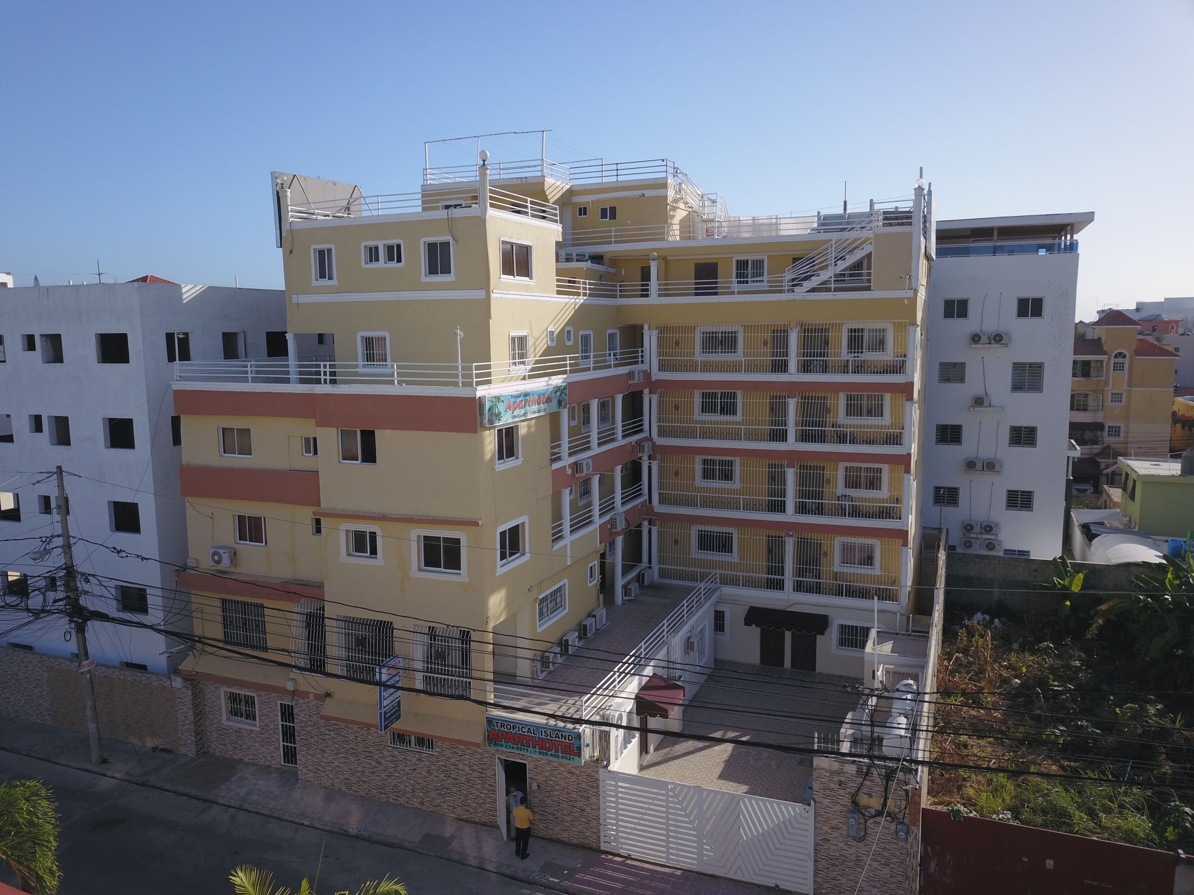 Lejlighed - 1 soveværelse - balkon - byudsigt | Overnatningsstedets facade