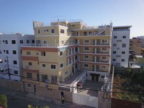 公寓, 1 間臥室, 陽台, 城市景觀 | 住宿正面