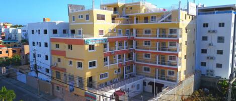 룸, 침실 1개, 장애인 지원, 발코니 | 숙박 시설 입구