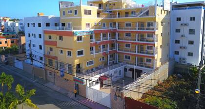 Beautiful Spacious Room Terrace Close to Sirena San Isidro Las Americas Airport