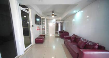 Beautiful Spacious Room Terrace Close to Sirena San Isidro Las Americas Airport