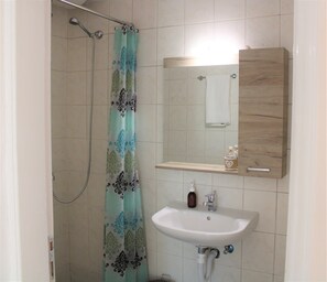 Appartamento, 1 camera da letto, accessibile ai disabili, balcone | Bagno