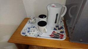 Room, 1 Bedroom, City View | Coffee and/or coffee maker - Room-tiny Single Shared Bathroom Room ss (Hayes)