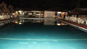 Room, 1 Bedroom, Accessible, Smoking | Pool | Indoor pool