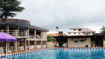 Room, 1 Bedroom, Accessible, Smoking | Pool | Indoor pool