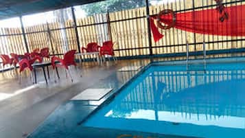 Room, 1 Bedroom, Accessible, Smoking | Pool | Indoor pool