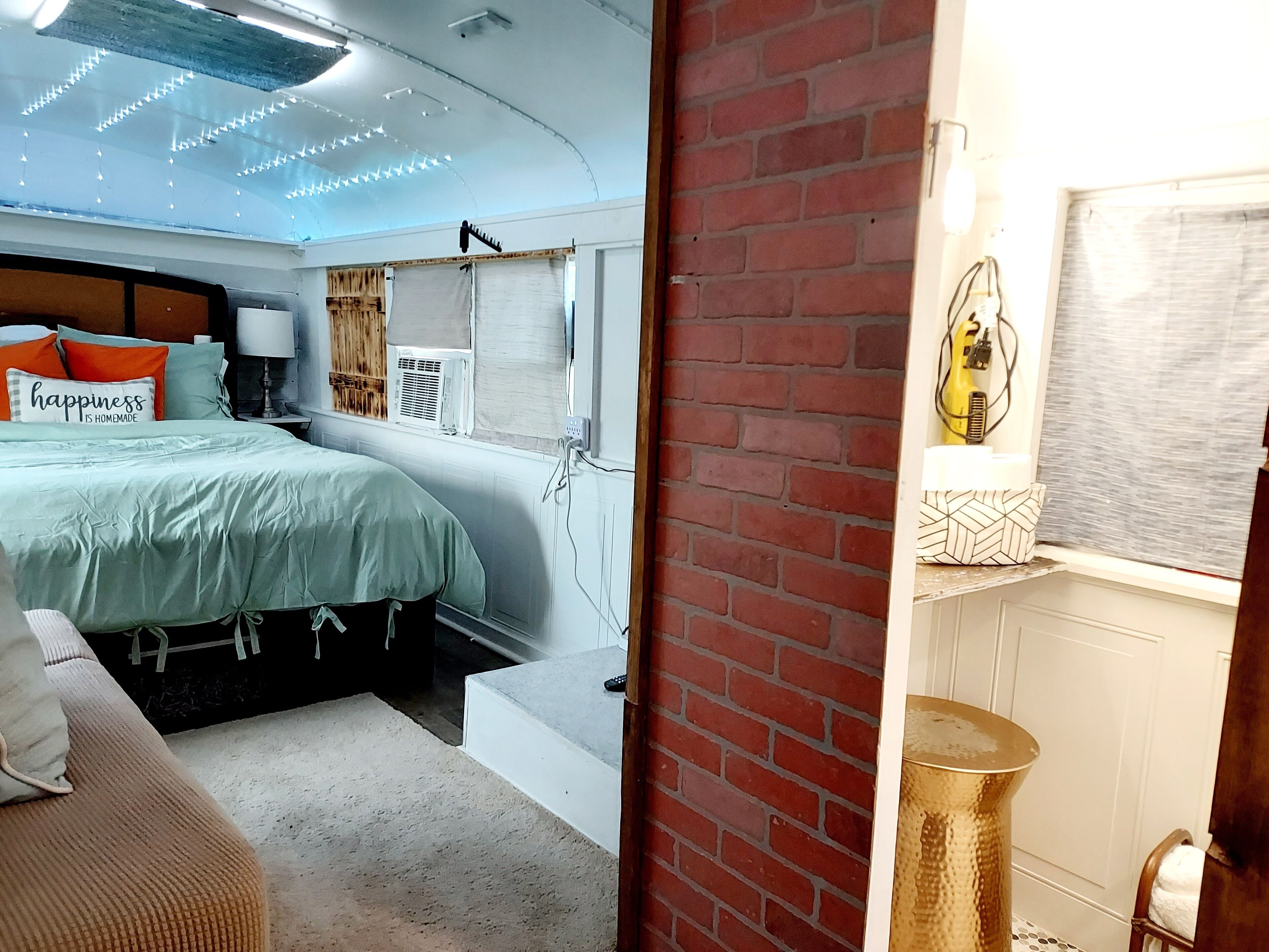 Bruiser Cozy Riverfront School Bus Pet Friendly