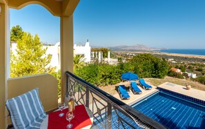 Villa - 3 soveværelser - balkon | Balkon