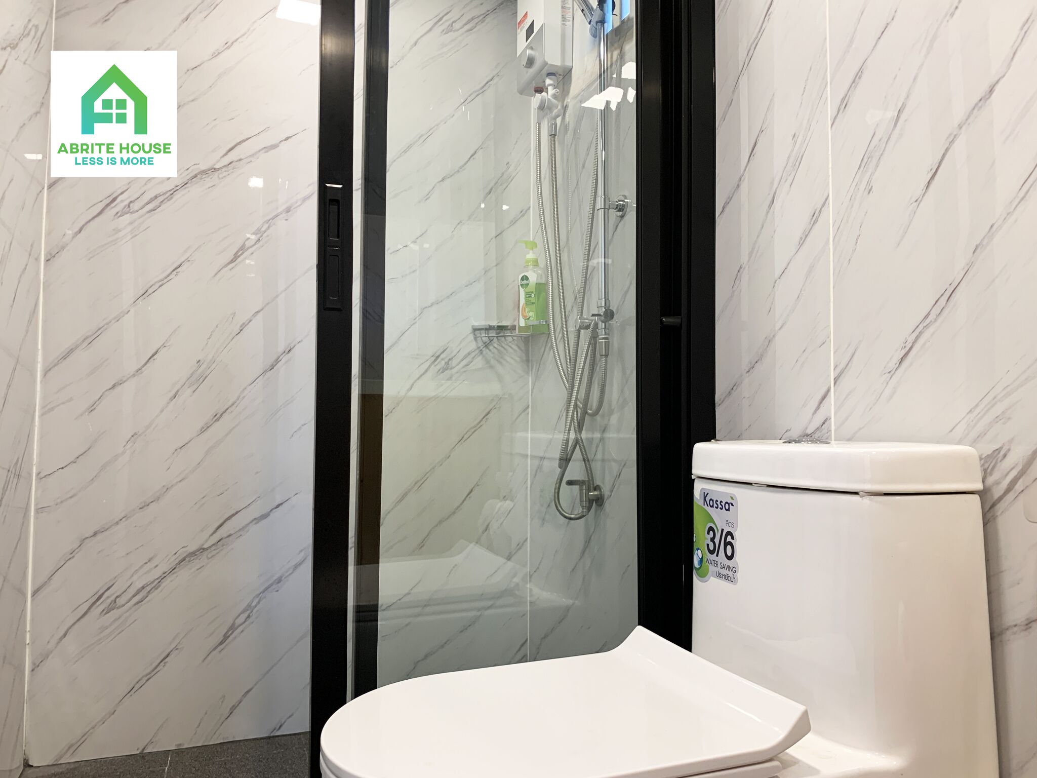 Maison, 1 chambre, fumeurs, balcon | Salle de bain