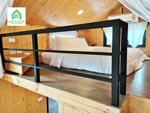Ferienhaus, 1 Schlafzimmer, Raucher, Balkon | 2 Schlafzimmer