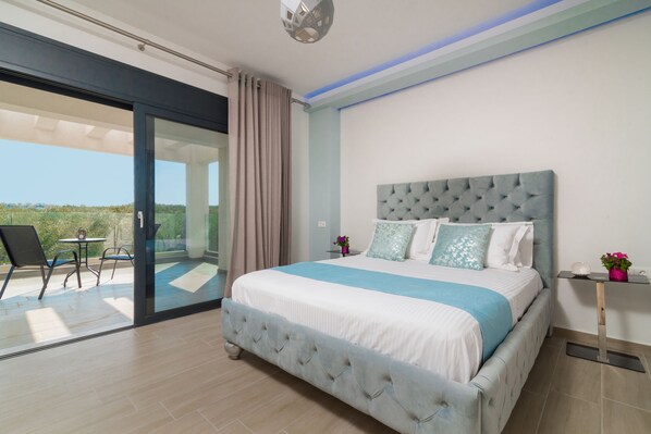 Villa, 3 Schlafzimmer, eigener Pool, Poolblick | 4 Schlafzimmer